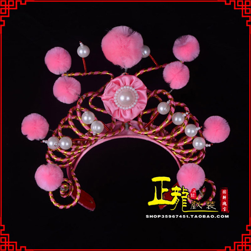 龙山穆桂英花木兰盔帽 女兵额子