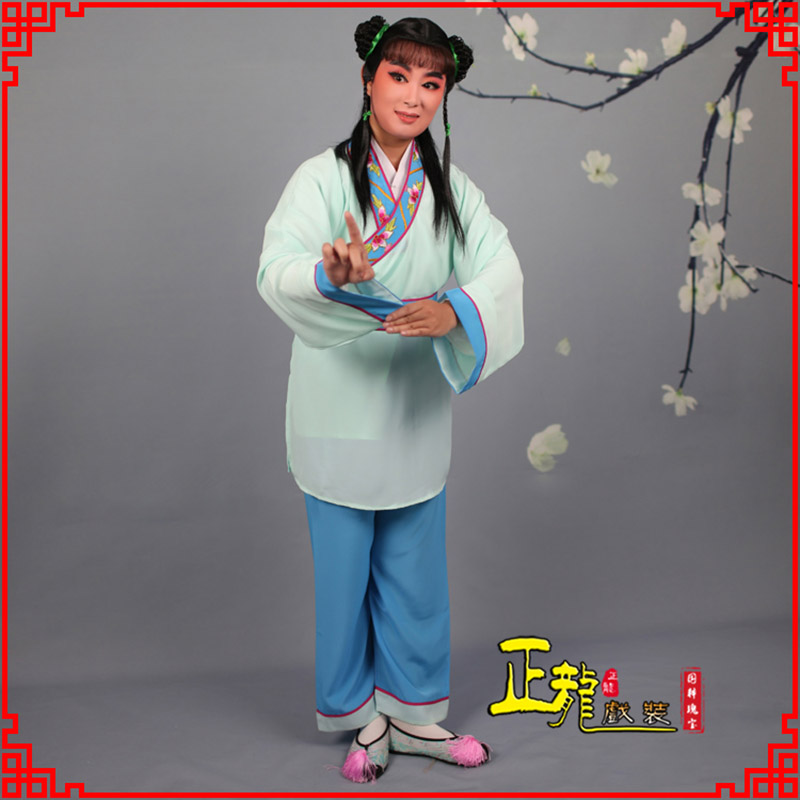 龙山歌仔戏童生小孩影视银心四九服 书童衣