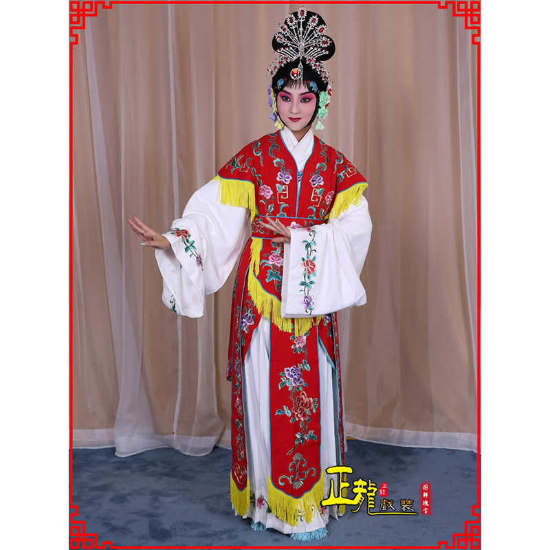 龙山戏曲服装舞台演出红娘装