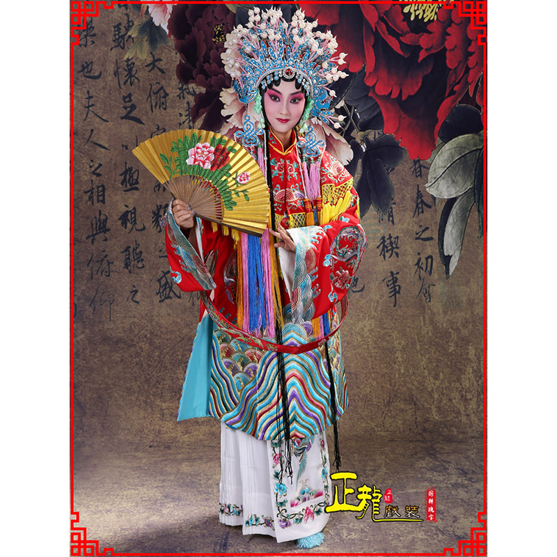 龙山凤袍杨贵妃贵妃醉酒 软绉团凤女蟒