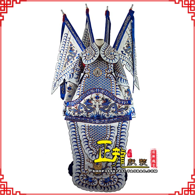 龙山武生武将大靠祥龙勾金